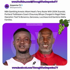 NBA Gambling Bust: Heat’s Terry Rozier, Blazers Coach Billups Charged In Mafia-Linked Betting Scheme