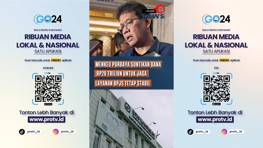 Menkeu Purbaya Suntikan Dana Rp20 Triliun untuk Jaga Layanan BPJS Tetap Stabil