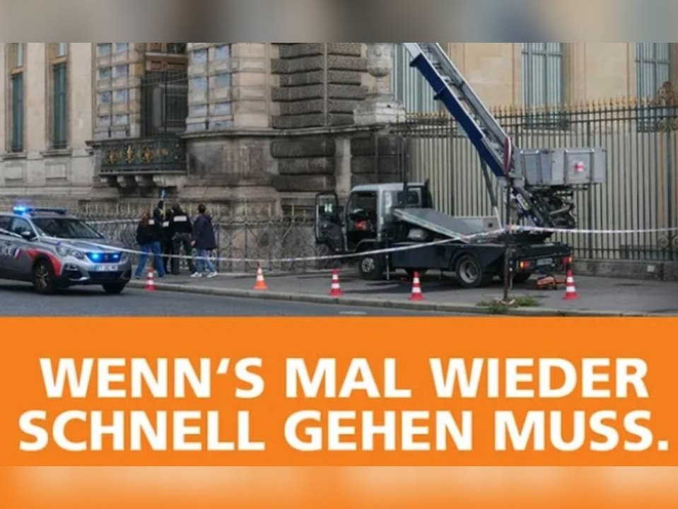 Louvre-Raub: Deutsche Firma geht mit Werbe-Post viral