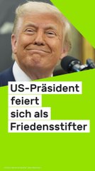 No Glomex Donald Trump: "Habe Netanjahu gestoppt" - US-Präsident feiert sich als Friedensstifter