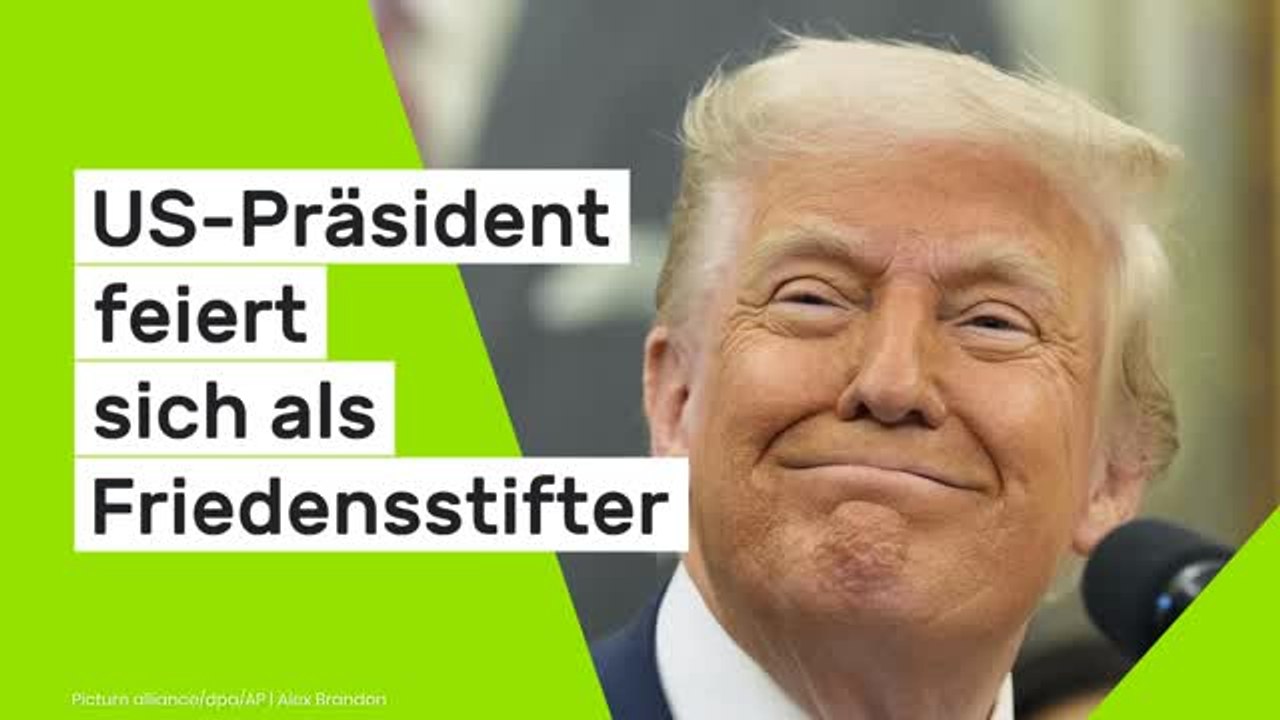 Donald Trump: 'Habe Netanjahu gestoppt' - US-Präsident feiert sich als Friedensstifter