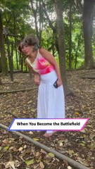 Caught in Monkey Chaos — Hilarious Shoulder Showdown in Ubud Forest!|| Heartsome 💖