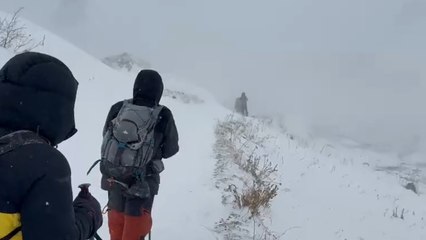 Per tutta la notte al freddo, quattro alpinisti salvati ad alta quota