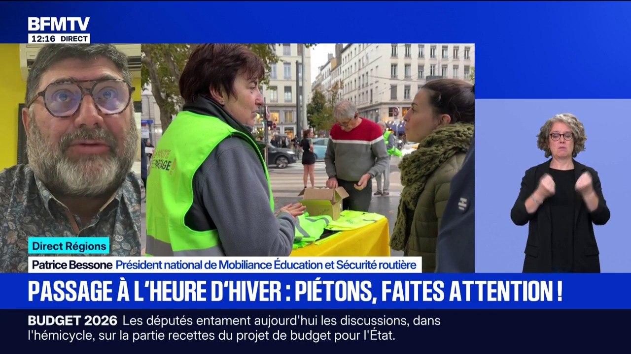 "Mauvaise visibilité, mauvais sommeil et réglages du véhicule": Patrice Bessone, président national Mobilians Éducation et Sécurité routière, rappelle les risques pour les cyclistes en ce changement d'heure