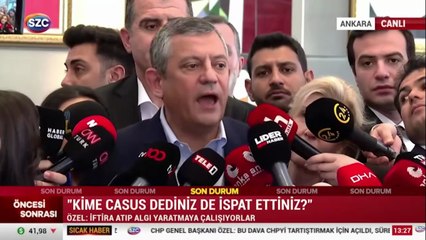 CHP Genel Başkanı Özgür Özel, kurultay kararının ardından açıklama yaptı