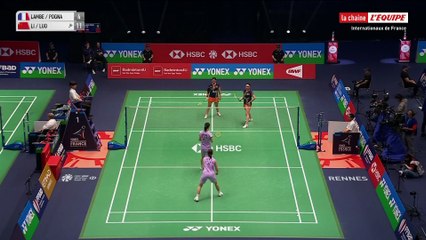 Le replay du 8e de finale de Lambert/Pognante - Badminton