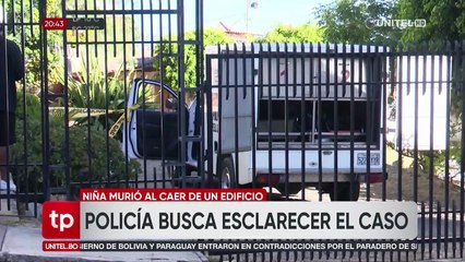La Policía busca esclarecer las circunstancias en las que una niña murió tras caer del octavo piso de un edificio