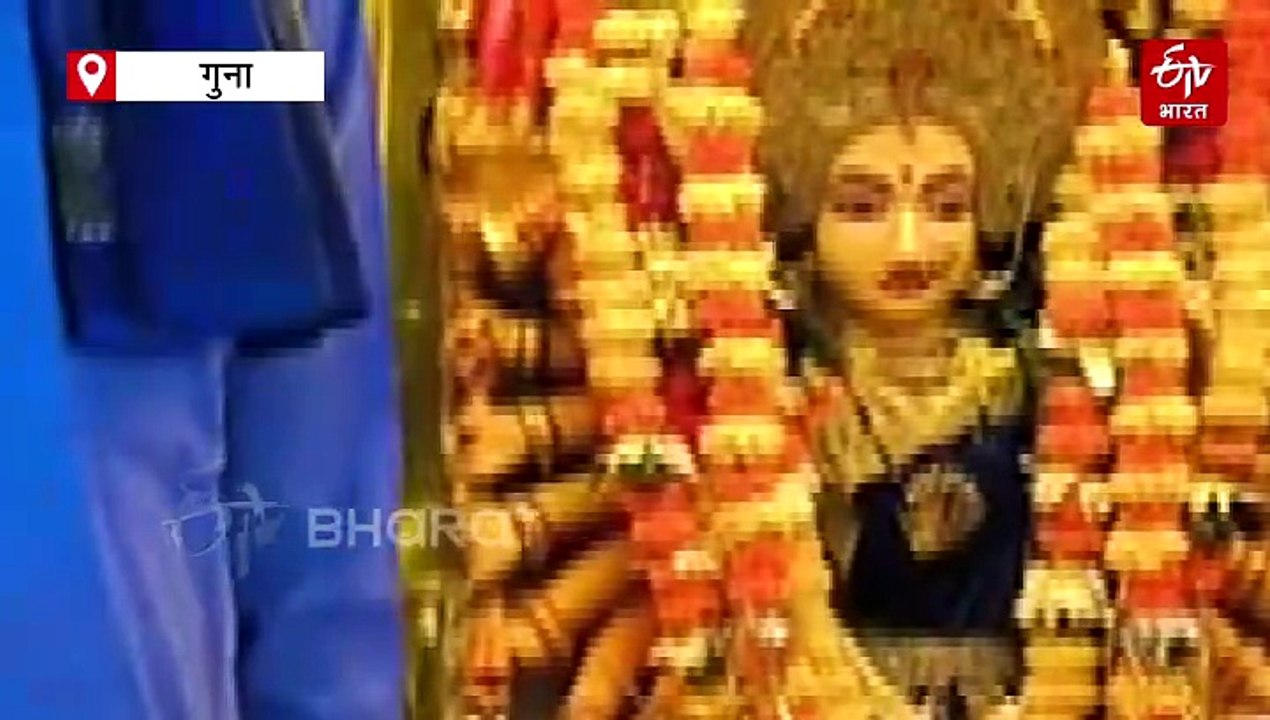 माता की भुजाएं गिनना हर किसी के बस की बात नहीं, गुना में 20 भुजा देवा की अद्भुत मंदिर