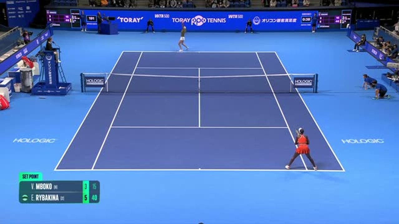 Tokyo - Rybakina se qualifie pour les Masters après sa victoire