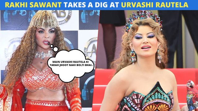 Rakhi Sawant Says “I Don’t Lie Like Urvashi Rautela,” As She Shows Off Her Gold & Diamond Jewellery