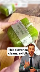 Soap in Loofah — The Most Satisfying Handmade Idea! 🧼🌿✨ #HandmadeBusiness #SoapMaking #CraftlyReacts #LoofahSoap #NaturalSkincare #DIYBusiness #CreativeStartup #SmallBusinessIdeas #Craftly #EcoFriendlyProducts Some content  Reacts | DIY videos | crafts