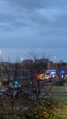 Man taken to hospital after Edinburgh crash involving bus and car