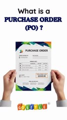What is a Purchase Order (PO) ? | Buyer & Seller Example in 51 Seconds #purchaseorder #shorts