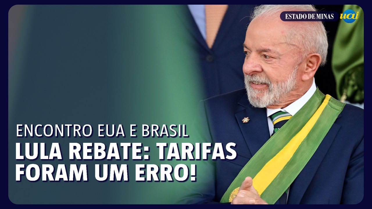 Lula pretende dizer a Trump que tarifas contra o Brasil foram 'um erro'