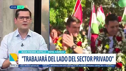 Cainco confirma que se reunirá con el presidente electo Rodrigo Paz el sábado