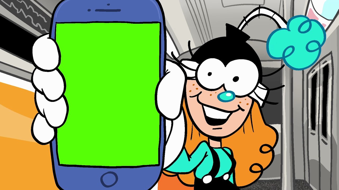 Buster Jam - Bridget Phone Green Screen for Meme Purpose