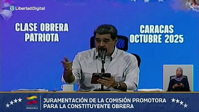 Nicolás Maduro se lía con el inglés para pedir paz a Estados Unidos