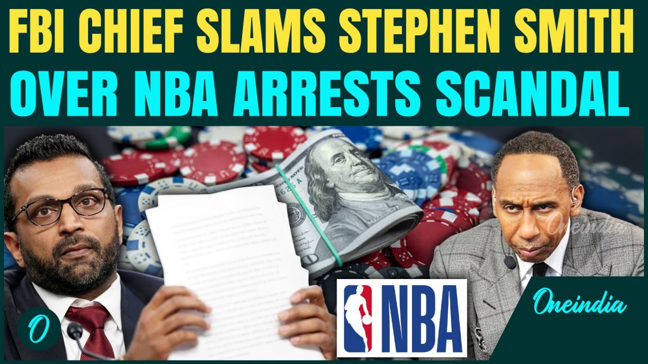 NBA Gambling Scandal: Kash Patel RIPS into ESPN’s Stephen A Smith | Washes Trump’s Hands Off Arrests