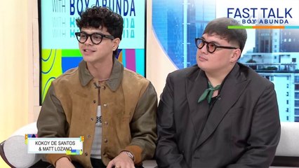 Fast Talk with Boy Abunda: Ang mga aral na napulot nina Matt at Kokoy mula kay Bitoy (Episode 711)
