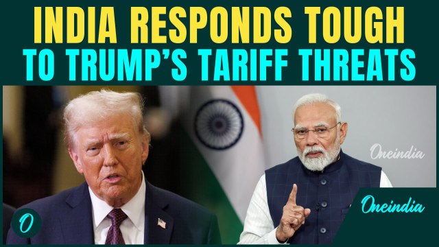 India STUNS Trump with TOUGH Response to U.S Tariff Threats | ‘No Trade Deal with Guns to our Heads’