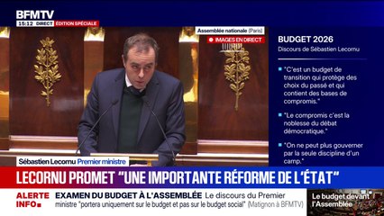 Sébastien Lecornu: "L'année 2026 ne doit pas être une année de perdue pour la France"