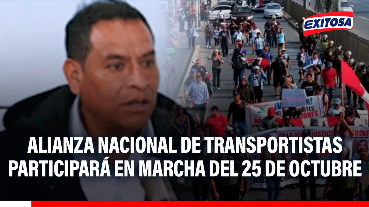 Alianza Nacional de Transportistas participará en marcha del 25 de octubre: "En contra de todos los asesinatos"