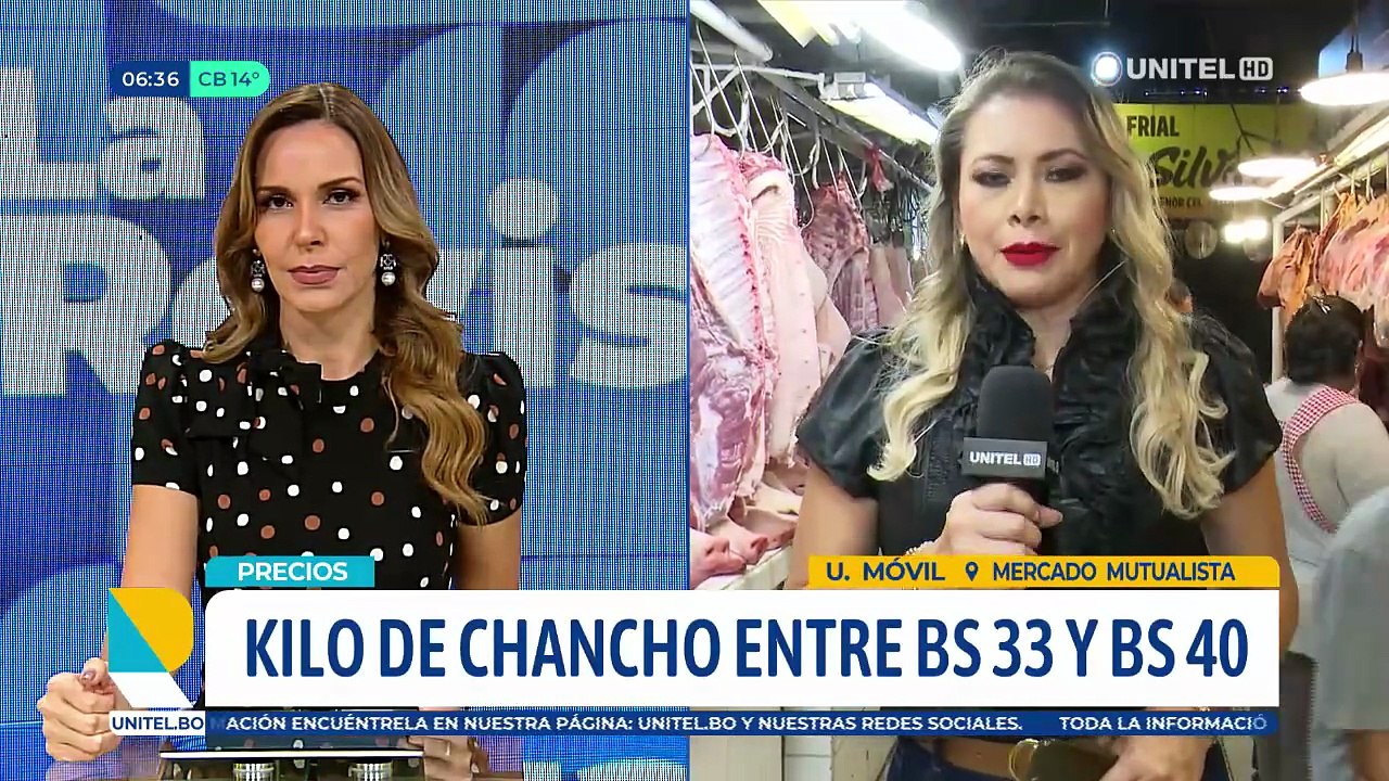 El precio de la carne de cerdo se eleva y supera los Bs 40 en mercados de Santa Cruz y Cochabamba