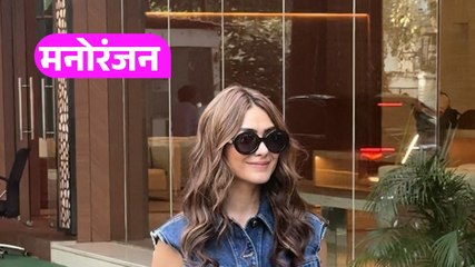 Mrunal Thakur ने स्टाइलिश लुक में लगाया डेनिम का तड़का