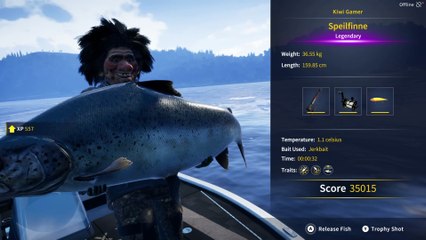 Legendary Fish Speilfinne COTW The Angler Trollspret Nature Reserve 23 October 2025