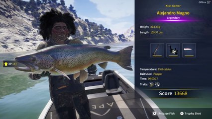 Legendary Fish Alejandro Magno COTW The Angler Aguas Claras Reserve 23 October 2025