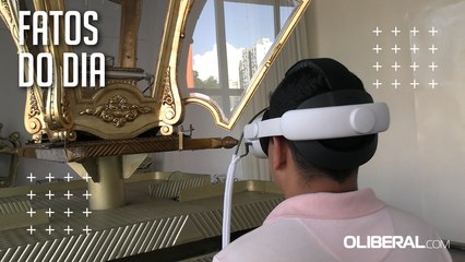 Experiência imersiva faz o público viver o Círio de Nazaré em realidade virtual