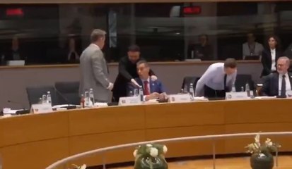 Indignación por la forma en que Sánchez saluda a Zelenski