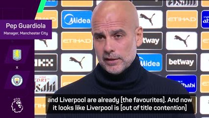 It's too early to talk about the title race - Guardiola