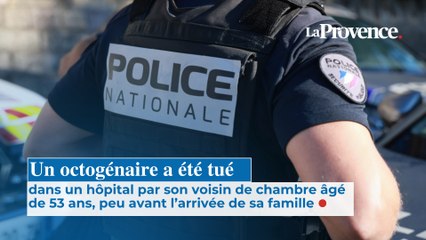 Un octogénaire a été tué dans un hôpital par son voisin  de chambre âgé de 53 ans, peu  avant l’arrivée de sa famille