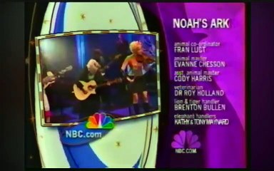 Noah's Ark NBC Split Screen Credits (Part 1 Update)