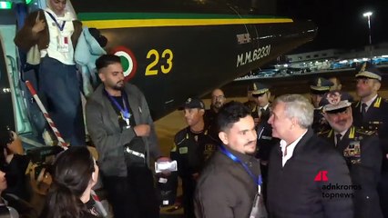 Università, arrivati a Roma sei giovani palestinesi che studieranno in Italia