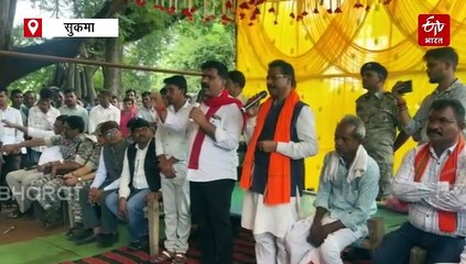 नक्सल प्रभावित सुकमा के दुलेड़ में विकास की बयार, डिप्टी सीएम विजय शर्मा ने किया दौरा