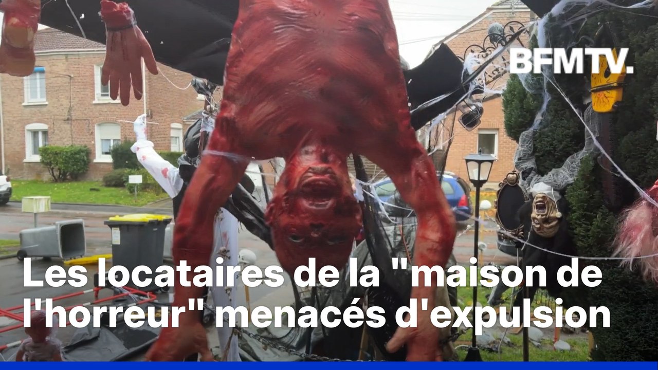 Les locataires d'une "maison de l'horreur" menacés d'expulsion par leur bailleur en raison de fêtes d'Halloween