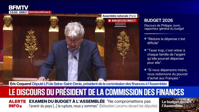 Éric Coquerel (LFI) ne voit pas comment le budget pourrait être adopté