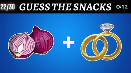 Guess the Snacks by Emoji? 🤔 #trending #quiz #emojigame #quiztime #quizchallenge #guessinggame