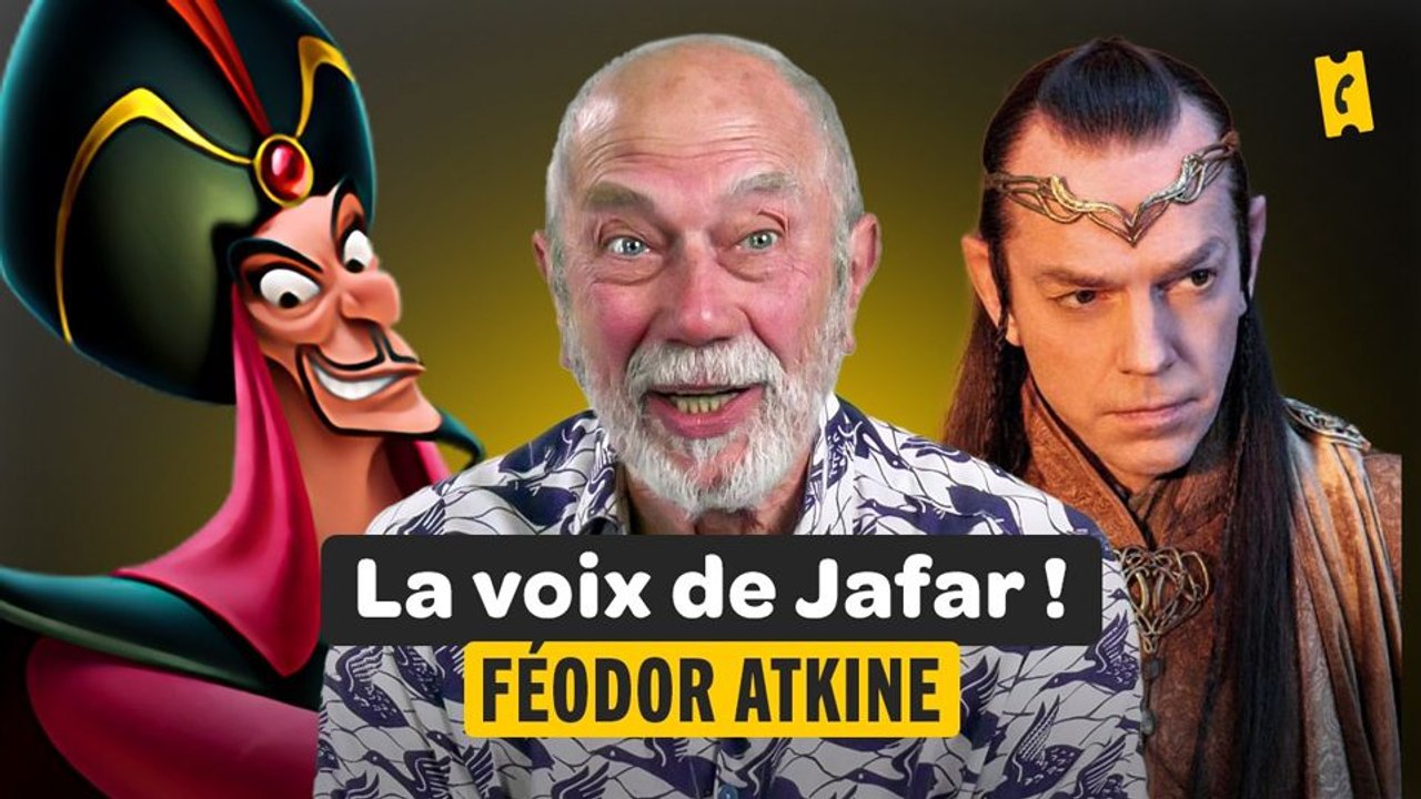 Voix Ouf - Féodor Atkine - Rencontre avec la VF de Jafar, Elrond et Dr House