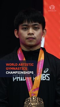 Carlos Yulo bags floor exercise bronze as Jake Jarman rules world championships