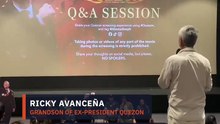 Grandson confronts 'Quezon' filmmakers on portrayal of late Philippine president