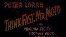 Think Fast, Mr. Moto (1937) - Colorized | Classic Crime Mystery Starring Peter Lorre