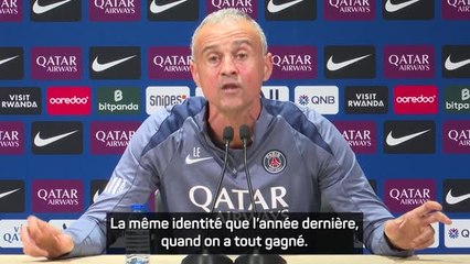 PSG - Luis Enrique : "J'ai vu la même mentalité en Ligue 1 et en Europe"