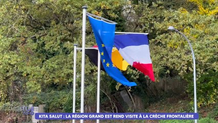 Kita Salut : La région grand est rend visite à la crèche transfrontalière de Sarrebruck