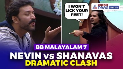 Bigg Boss Malayalam 7 | Nevin Vs Shanavas: Another Fresh Dramatic Clash!