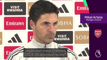 Arteta sets sights on Chelsea’s 2004-05 defensive record