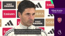 Arteta sets sights on Chelsea’s 2004-05 defensive record