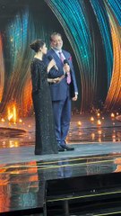 Sajal Ali and Yasir Hussain fight during hum awards